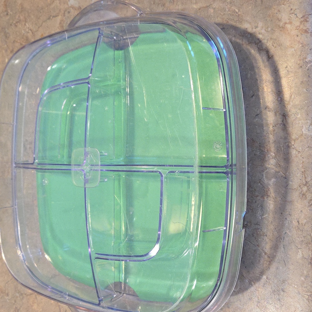 The Pampered Chef: Cool & Serve Tray 6 Pieces) Model 2292
